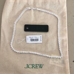 J. Crew Silver Necklace